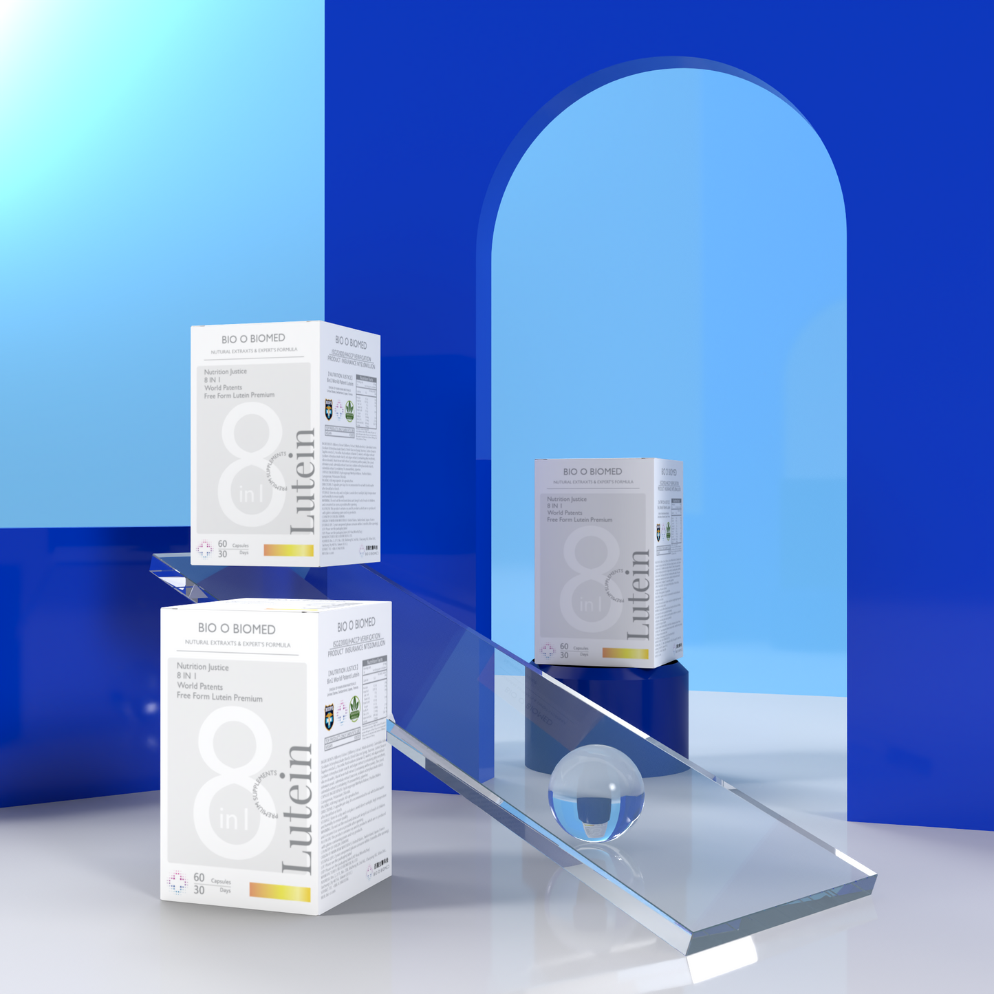 【營養正義】升級版8合1頂級葉黃素 FloraGLO葉黃素+ZeaONE玉米黃素+Mirtoselect山桑子+AstaPure蝦紅素 葉黃素推薦