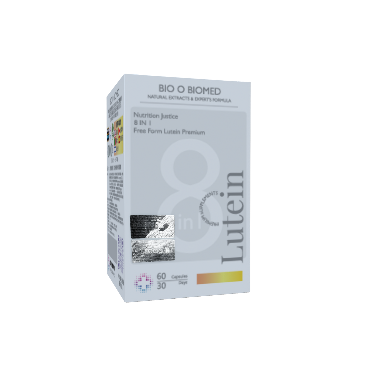 【營養正義】再升級8合1極致晶亮葉黃素🌻 FloraGLO葉黃素+ZeaONE玉米黃素+Mirtoselect山桑子+AstaPure蝦紅素 葉黃素推薦