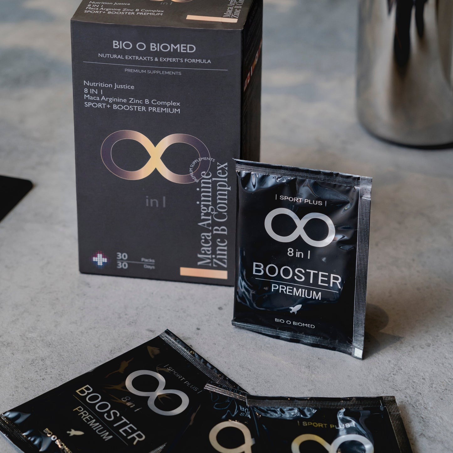 【營養正義】8合1頂級瑪卡精胺酸鋅B群 SPORT+推進器